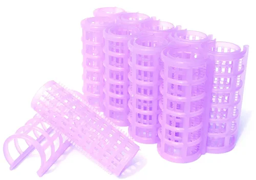 Vista 16 de Rulos de pelo pequeños autoadhesivos de Kamay's, rizadores de agarre de velcro para peinados de bricolaje o salón de peluquería