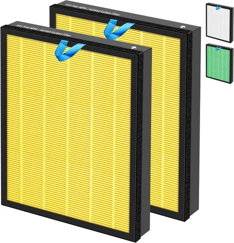 Vista 11 de Vital - Filtro de repuesto HEPA 100S para purificador de aire LEVOIT Vital 100S/100S-P, filtro de carbón activado de alta eficiencia H13 3 en 1