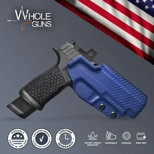 Vista 7 de OWB Concealment IDPA - Outside The Waistband Holster - fits Sig P322
