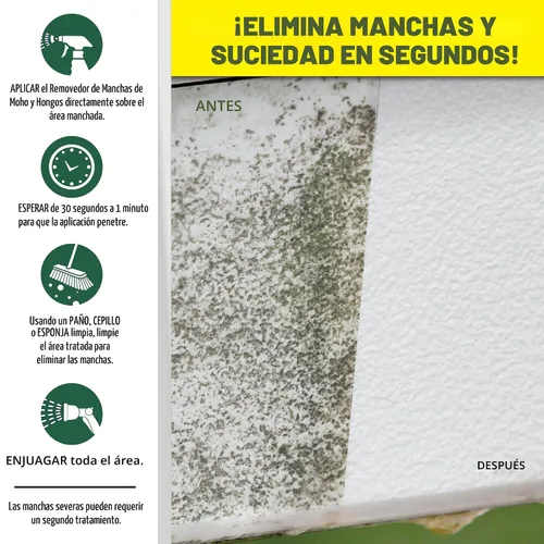Vista 5 de STAR BRITE Eliminador de manchas de moho y hongos de grado profesional - 32 onzas (120032)
