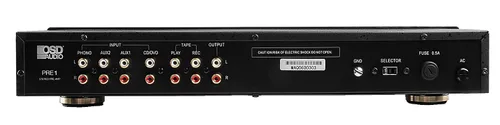 Vista 3 de OSD Audio Preamplificador de alta definición Pre-1 – Selección de fuentes múltiples Phono Ready