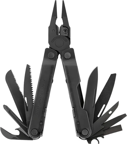 Vista 10 de LEATHERMAN, Multiherramienta Rebar con cortadores de alambre reemplazables de primera calidad y sierra, arándano jaspeado