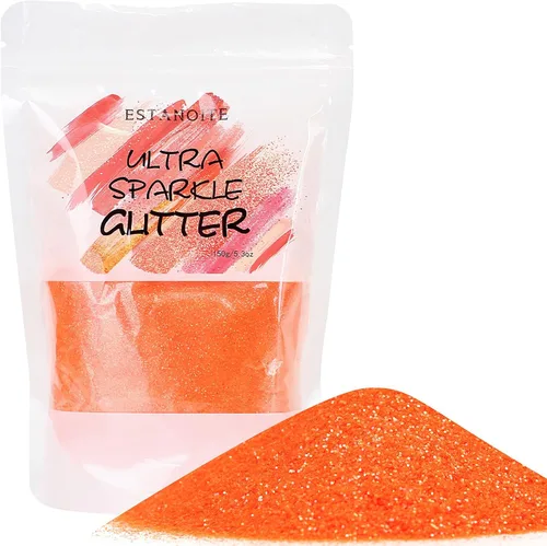 Vista 12 de Purpurina extrafina de 5.29 oz, polvo holográfico de purpurina ultrafina para resina, vasos, maquillaje, cara, ojos, cabello, cuerpo, manualidades