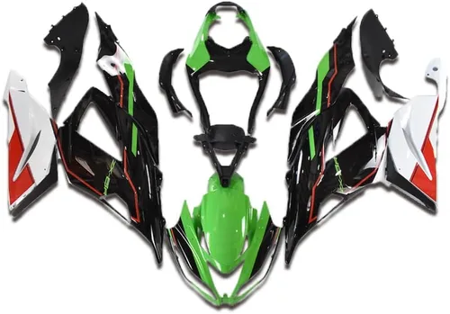 Vista 11 de Carenado negro brillante para Kawasaki Ninja 2013-2018 ZX6R 636 001 Negro Brillante