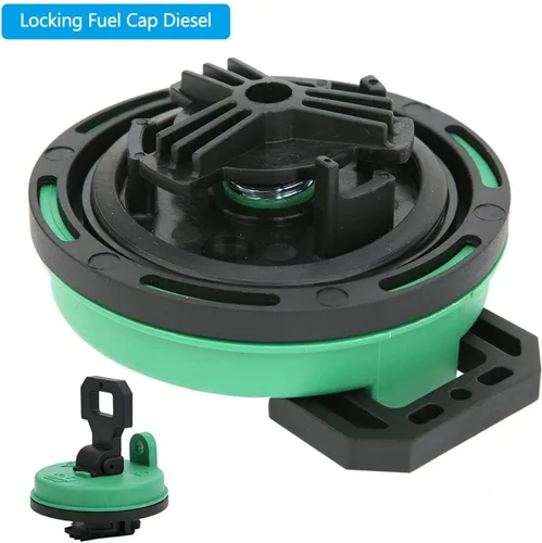 Vista 5 de 2849039 Tapa de combustible con bloqueo de tapa de combustible, tapa de aceite para cargadores de ruedas, compatible con modelos de dirección