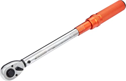 Vista 12 de VEVOR Llave dinamométrica de 1/2 pulgada con clic, escalas de doble rango mecánicas 10-150 pies.libras/14-204 Nm, de doble dirección ajustable