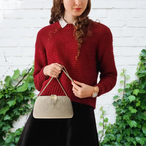 Vista 6 de jessie Bolsos de noche para mujer, formales, nupciales, bodas, pequeños embragues, bolsos cruzados para baile de graduación, cóctel, fiesta