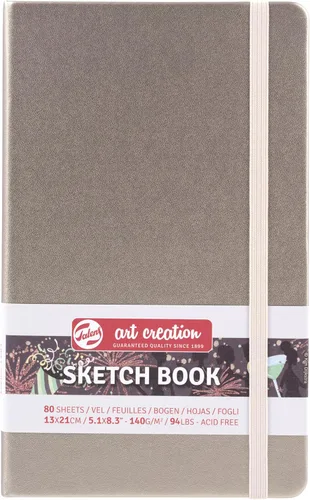 Vista 12 de Talens Art Creation Cuaderno de bocetos 80 hojas, 5.1 in x 8.3 in, negro