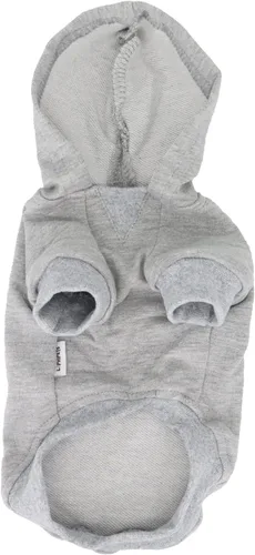 Vista 4 de LOPHIPETS Sudadera ligera de algodón para perros pequeños – Sudadera con capucha para chihuahuas, cachorros y razas juguetes - Gris/XS