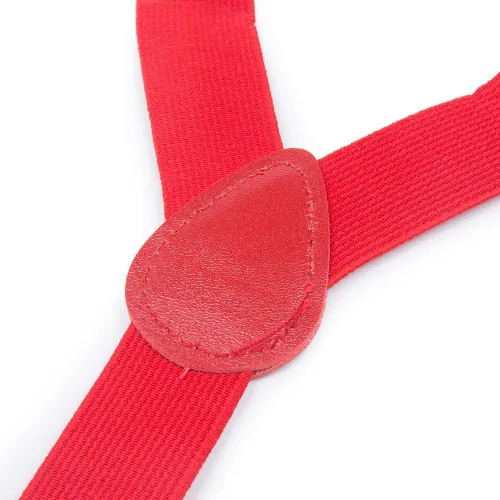 Vista 2 de SMAGREHO Boy's Kids Elastic Y Back Style Suspenders Adjustable Solid Color Suspenders for Boys Girls