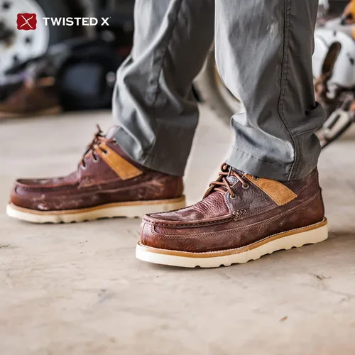 Vista 8 de Twisted X Botas de cuña con punta de aleación para hombre