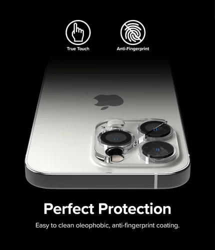 Vista 7 de Ringke Paquete de 3 lentes de cámara compatibles con iPhone 14 Pro Max y iPhone 14 Pro, vidrio templado