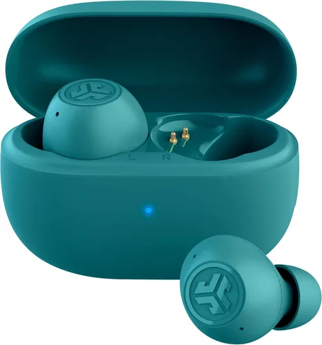 Vista 10 de JLab Go Pop ANC Auriculares inalámbricos verdaderos & Estuche de carga, Negro, Cancelación activa de ruido, Controladores de 10mm, Conexión dual