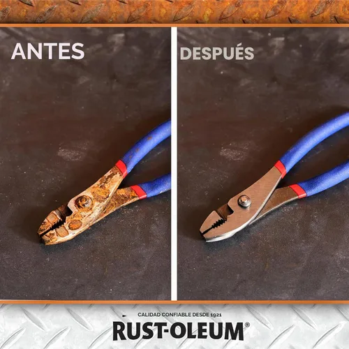 Vista 8 de Rust-Oleum Eliminador de óxido para remojar y bañar; removedor de corrosión resistente para herramientas metálicas, automóviles, bicicletas