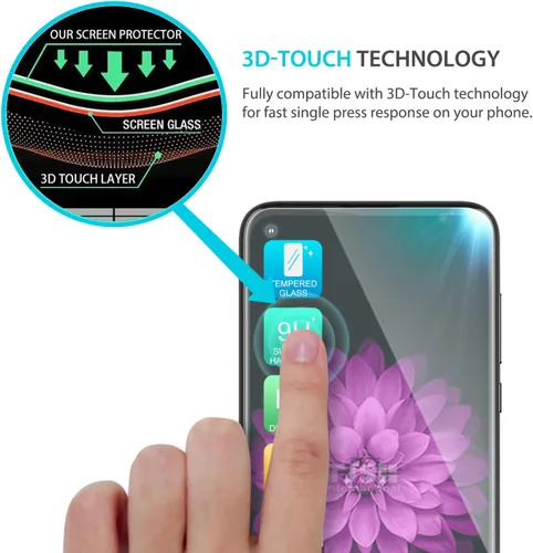 Vista 6 de TJS Funda compatible con Samsung Galaxy A54 5G, con protector de pantalla de vidrio templado, anillo de metal, soporte magnético, tono brillante