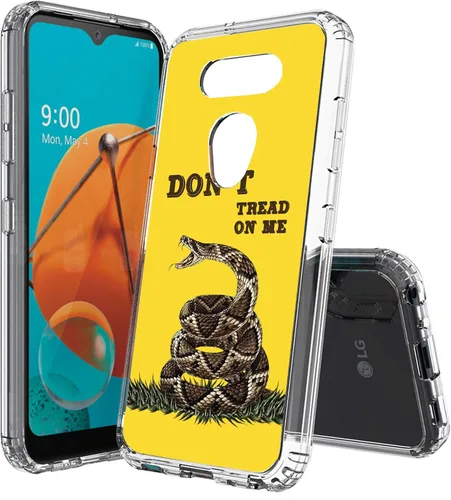 Vista 24 de Compatible con LG Aristo 5, funda transparente impresa, a prueba de golpes, arañazos, compatible con LG Phoenix 5/Fortune 3/Tribute Monarch/Risio 4