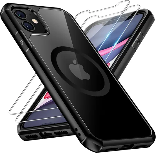 Vista 62 de TAURI Funda para iPhone 17, antiamarilleamiento con protector de pantalla, protección de grado militar, a prueba de golpes, delgada para iPhone 17