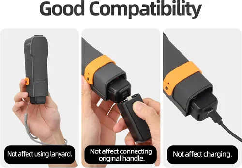 Vista 9 de Bolsillo 3 Funda protectora portátil Gimbal lente plástico duro resistente a los arañazos caso Accesorios para DJI Pocket 3