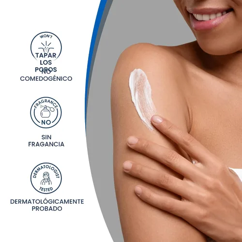 Vista 3 de Vanicream Crema hidratante para la piel con dispensador de bomba - 16 fl oz (1 libra) - Hidratante formulado sin irritantes comunes para personas
