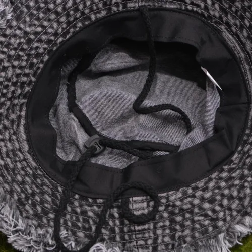 Vista 7 de Sombrero de pescador de algodón desgastado, sombrero de sol, sombrero para hombres y mujeres