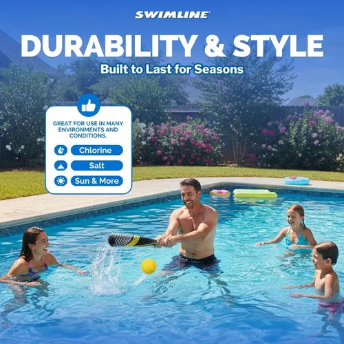 Vista 5 de Swimline Neo Pool - Juego de béisbol y bate, multicolor, talla única