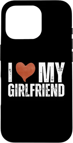 Vista 20 de I Love My Girlfriend I Heart My Girlfriend Funny Retro Case for iPhone 17