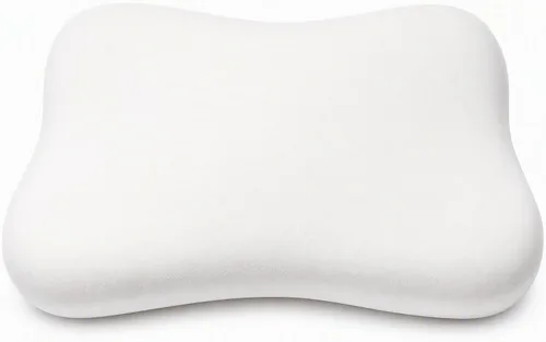 Vista 10 de Almohada ergonómica de espuma viscoelástica para dolor de cuello Azul