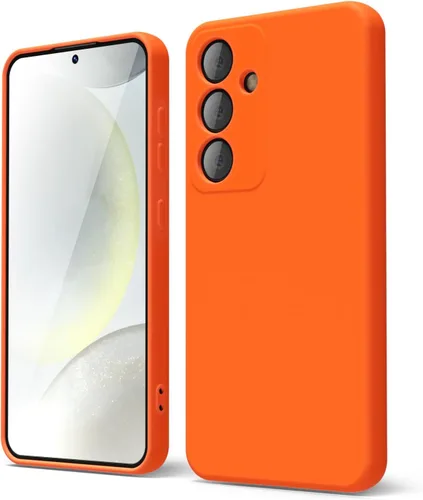 Vista 52 de oakxco Funda para teléfono Samsung Galaxy S8 de silicona líquida, delgada y fina de gel de goma suave TPU cubierta protectora simple llana