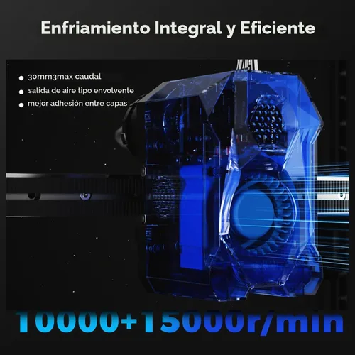 Vista 7 de Sovol SV08 Core-XY 3D Impresora Voron 2.4 de Código Abierto, Impresoras 3D de Alta Velocidad 700mm/s con Hotend Libre de Obstrucciones a 300℃ &
