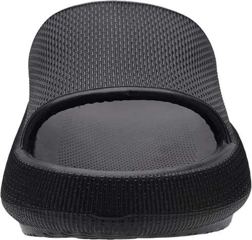 Vista 2 de WHITIN Pantuflas acolchadas para mujer antideslizantes Sandalias de baño acolchadas con suela gruesa Sandalias de baño de secado rápido