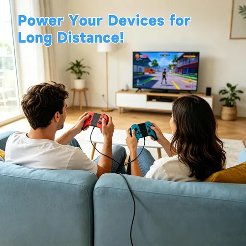 Vista 8 de Cable micro USB 3M de 10 pies, carga y transferencia de datos, cable de alimentación micro USB para cámara Wyze Cam YI Nest Cam Blink Netvue Kasa
