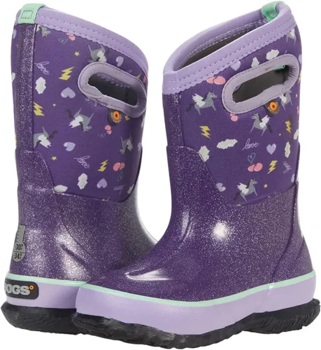 Vista 45 de BOGS Botas de nieve unisex de neopreno con aislamiento de goma de alta impermeabilidad para niños Negro