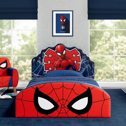 Vista 11 de Delta Children Cama individual tapizada Marvel Avengers, Azul
