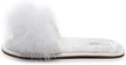 Vista 2 de Pantuflas peludas para mujer, pantuflas suaves y peludas para el hogar