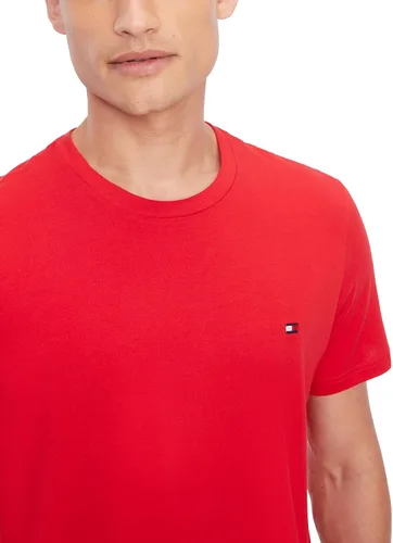 Vista 3 de Tommy Hilfiger Camiseta de cuello redondo con bandera para hombre