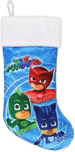 Vista 2 de EONE PJMasks - Calcetines de 17 pulgadas Owlette Gekko Catboy Saint Nick