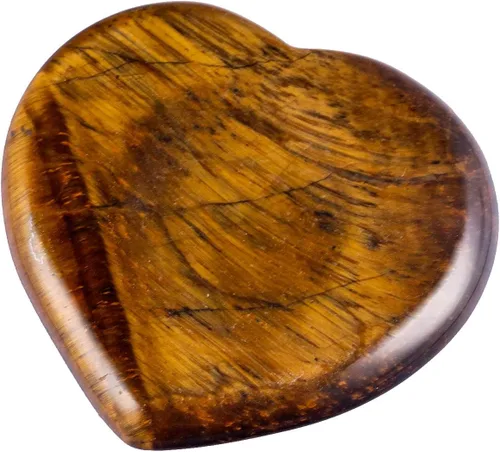 Vista 7 de SUNYIK Piedra natural tallada a mano para el pulgar, piedras pulidas en el bolsillo de la palma, cristal curativo para el día de San Valentín