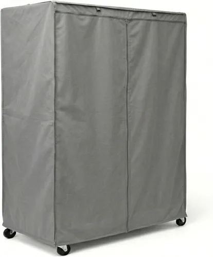 Vista 11 de Formosa Covers Cubierta de estante de alambre 30x14x62" Gris Sin Estante
