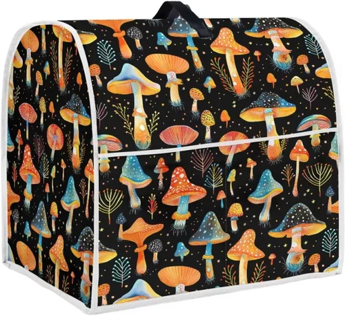 Vista 39 de Funda para batidora con estampado de girasol y bandera americana, cubierta protectora contra el polvo, adecuada para la mayoría de los modelos