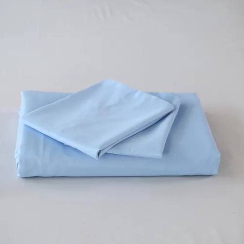 Vista 8 de SDIII Juego de funda de edredón de 3 piezas, color azul claro, 1 funda de edredón y 2 fundas de almohada, microfibra de primera calidad, funda
