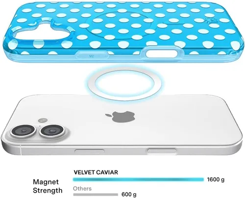 Vista 651 de VELVET CAVIAR Funda para iPhone 15, compatible con MagSafe, probada contra caídas de 10 pies, fundas protectoras de diseño, leopardo color rosa