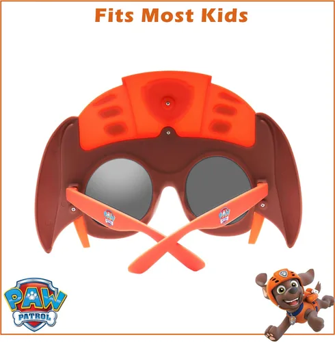 Vista 4 de Sun-Staches Paw Patrol - Lentes de sol para niños, Chase, Skye, Rubble, Zuma o Rocky accesorio para disfraz, talla única para la mayoría de los niños
