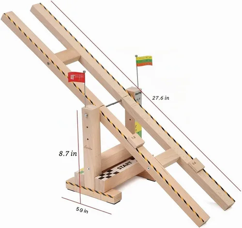 Vista 2 de Balance Challenge RC Crawler Obstáculo 1/18 1/24 Escala Actualizaciones Teeter Totter RC Course Track (no incluye camión)