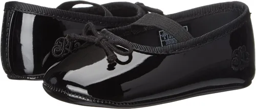 Vista 7 de Allie - Bailarinas planas de charol negro para niños