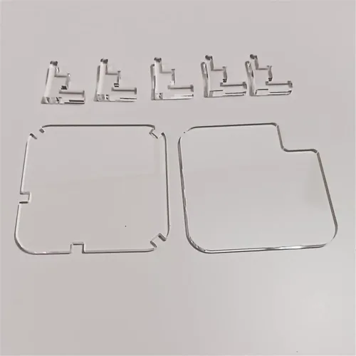 Vista 6 de Práctico soporte de escritorio de acrílico conveniente para portátil pequeño con mejora la ventilación y la disipación de calor