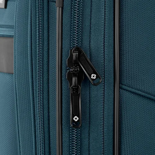 Vista 48 de Samsonite - Equipaje ligero y suave de la colección Ascella 3.0, con ruedas giratorias, Negro