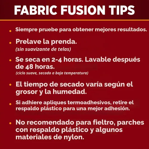 Vista 5 de Pegamento para telas Fabric Fusion de Aleene