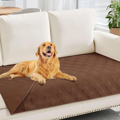 Vista 171 de hyha - Manta impermeable para cama de perro, mantas suaves para mascotas, funda impermeable para sofá para perros, fundas reversibles lavables