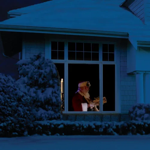 Vista 4 de Kringle Bros The Original Virtual Santa in The Window Movie on DVD