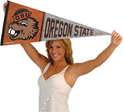 Vista 4 de Banderín vintage de Oregon State Beavers